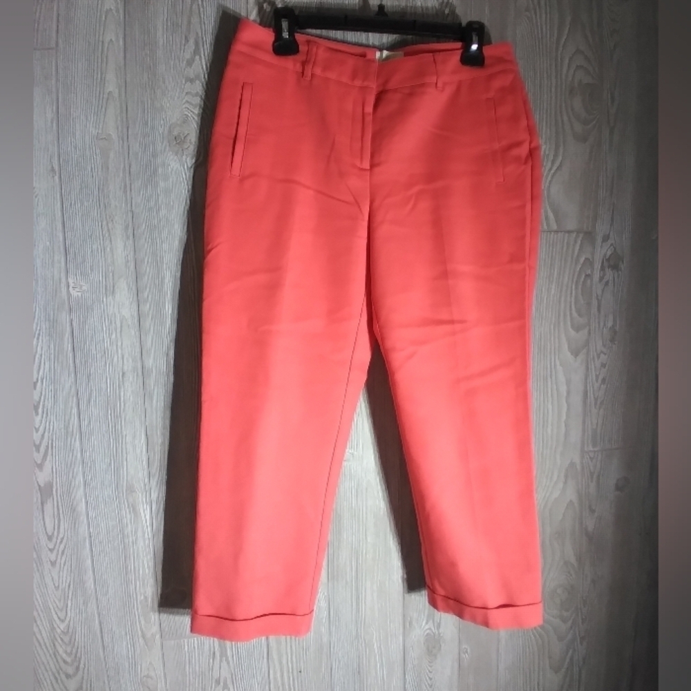 so Slimming by Chico's orange dress pants - Picture 9 of 10